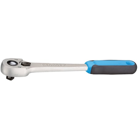 Gedore 1/2" Drive 270mm Ratchet, Reversible, Aluminium, 1/2" 1993 ALU-10